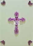 cross ~ violet